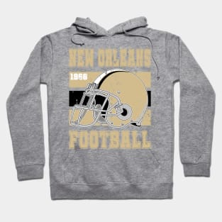 New Orleans Retro Football Hoodie